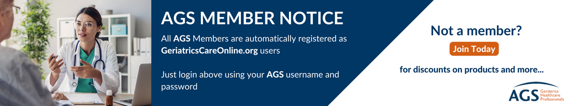 AGS MEMBER NOTICE